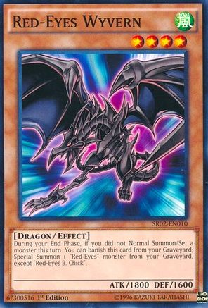 Red-Eyes Wyvern (SR02-EN010) - Structure Deck: Rise of the True Dragons 1st Edition Structure Deck: Rise of the True Dragons Yugioh Single  Squirtle Squad Card Shop.