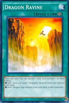 Dragon Ravine (SR02-EN026) - Structure Deck: Rise of the True Dragons 1st Edition Structure Deck: Rise of the True Dragons Yugioh Single  Squirtle Squad Card Shop.