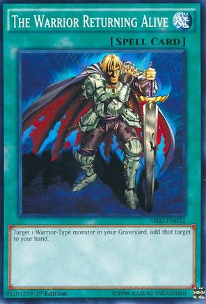 The Warrior Returning Alive (SR02-EN032) - Structure Deck: Rise of the True Dragons 1st Edition Structure Deck: Rise of the True Dragons Yugioh Single  Squirtle Squad Card Shop.