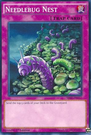 Needlebug Nest (SR02-EN037) - Structure Deck: Rise of the True Dragons 1st Edition Structure Deck: Rise of the True Dragons Yugioh Single  Squirtle Squad Card Shop.