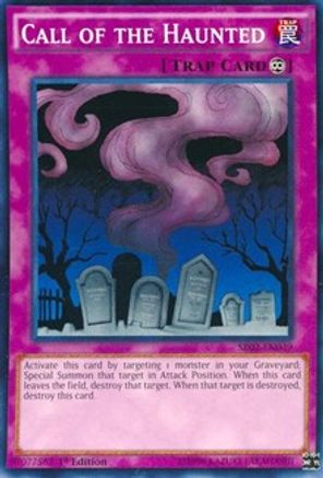 Call of the Haunted (SR02-EN039) - Structure Deck: Rise of the True Dragons 1st Edition Structure Deck: Rise of the True Dragons Yugioh Single  Squirtle Squad Card Shop.