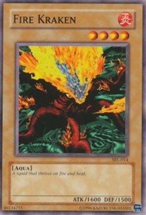 Fire Kraken (SRL-014) - Spell Ruler Unlimited Spell Ruler Yugioh Single  Squirtle Squad Card Shop.