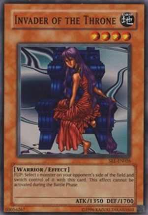 Invader of the Throne (SRL-026) - Spell Ruler Unlimited Spell Ruler Yugioh Single  Squirtle Squad Card Shop.