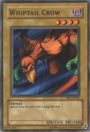 Whiptail Crow (SRL-027) - Spell Ruler Unlimited Spell Ruler Yugioh Single  Squirtle Squad Card Shop.