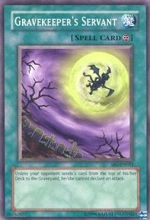 Gravekeeper's Servant (SRL-031) - Spell Ruler Unlimited Spell Ruler Yugioh Single  Squirtle Squad Card Shop.