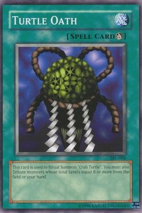 Turtle Oath (SRL-066) - Spell Ruler Unlimited Spell Ruler Yugioh Single  Squirtle Squad Card Shop.