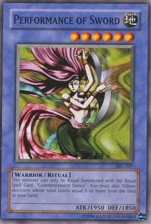 Performance of Sword (SRL-067) - Spell Ruler Unlimited Spell Ruler Yugioh Single  Squirtle Squad Card Shop.