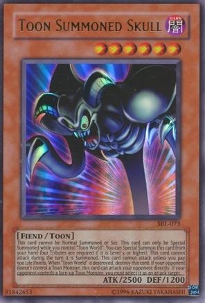 Toon Summoned Skull (SRL-073) - Spell Ruler Unlimited Spell Ruler Yugioh Single  Squirtle Squad Card Shop.