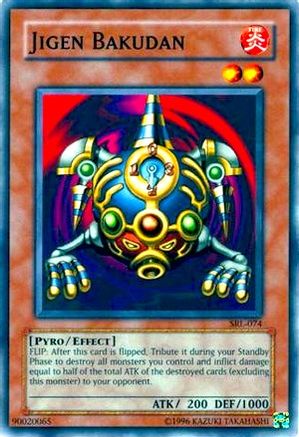 Jigen Bakudan (SRL-074) - Spell Ruler Unlimited Spell Ruler Yugioh Single  Squirtle Squad Card Shop.