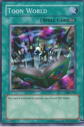 Toon World (SRL-076) - Spell Ruler Unlimited Spell Ruler Yugioh Single  Squirtle Squad Card Shop.