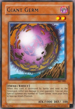 Giant Germ (SRL-085) - Spell Ruler Unlimited Spell Ruler Yugioh Single  Squirtle Squad Card Shop.