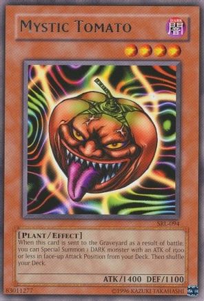 Mystic Tomato (SRL-094) - Spell Ruler Unlimited Spell Ruler Yugioh Single  Squirtle Squad Card Shop.