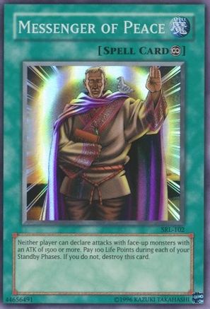 Messenger of Peace (SRL-102) - Spell Ruler Unlimited Spell Ruler Yugioh Single  Squirtle Squad Card Shop.