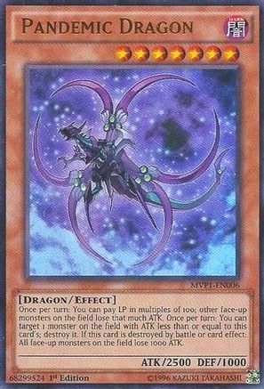 Pandemic Dragon (MVP1-EN006) - The Dark Side of Dimensions Movie Pack 1st Edition The Dark Side of Dimensions Movie Pack Yugioh Single  Squirtle Squad Card Shop.