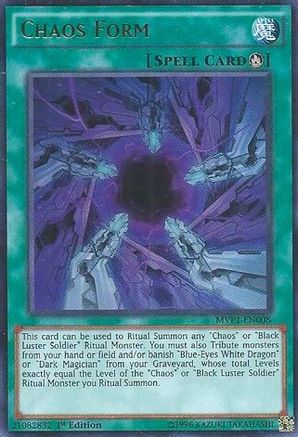 Chaos Form (MVP1-EN008) - The Dark Side of Dimensions Movie Pack 1st Edition The Dark Side of Dimensions Movie Pack Yugioh Single  Squirtle Squad Card Shop.