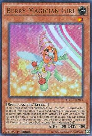 Berry Magician Girl (MVP1-EN014) - The Dark Side of Dimensions Movie Pack Unlimited The Dark Side of Dimensions Movie Pack Yugioh Single  Squirtle Squad Card Shop.