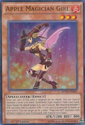 Apple Magician Girl (MVP1-EN015) - The Dark Side of Dimensions Movie Pack Unlimited The Dark Side of Dimensions Movie Pack Yugioh Single  Squirtle Squad Card Shop.