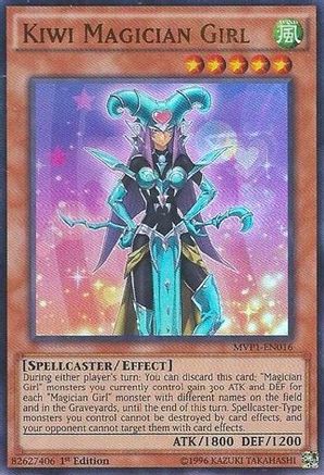 Kiwi Magician Girl (MVP1-EN016) - The Dark Side of Dimensions Movie Pack 1st Edition The Dark Side of Dimensions Movie Pack Yugioh Single  Squirtle Squad Card Shop.