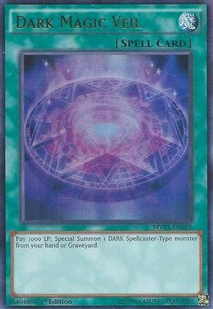 Dark Magic Veil (MVP1-EN019) - The Dark Side of Dimensions Movie Pack 1st Edition The Dark Side of Dimensions Movie Pack Yugioh Single  Squirtle Squad Card Shop.