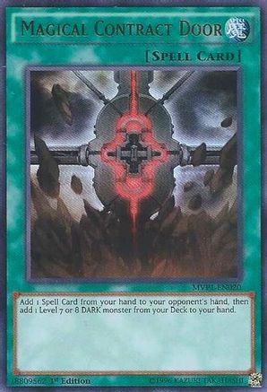 Magical Contract Door (MVP1-EN020) - The Dark Side of Dimensions Movie Pack 1st Edition The Dark Side of Dimensions Movie Pack Yugioh Single  Squirtle Squad Card Shop.