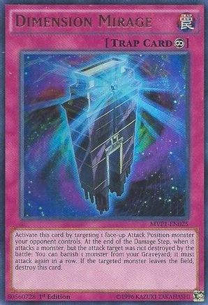 Dimension Mirage (MVP1-EN025) - The Dark Side of Dimensions Movie Pack 1st Edition The Dark Side of Dimensions Movie Pack Yugioh Single  Squirtle Squad Card Shop.