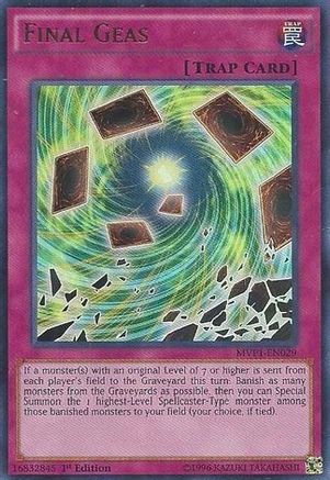 Final Geas (MVP1-EN029) - The Dark Side of Dimensions Movie Pack Unlimited The Dark Side of Dimensions Movie Pack Yugioh Single  Squirtle Squad Card Shop.