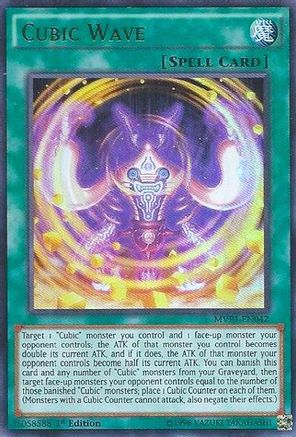 Cubic Wave (MVP1-EN042) - The Dark Side of Dimensions Movie Pack Unlimited The Dark Side of Dimensions Movie Pack Yugioh Single  Squirtle Squad Card Shop.