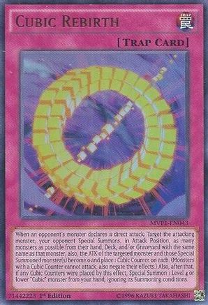 Cubic Rebirth (MVP1-EN043) - The Dark Side of Dimensions Movie Pack 1st Edition The Dark Side of Dimensions Movie Pack Yugioh Single  Squirtle Squad Card Shop.