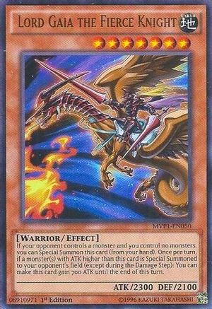 Lord Gaia the Fierce Knight (MVP1-EN050) - The Dark Side of Dimensions Movie Pack 1st Edition The Dark Side of Dimensions Movie Pack Yugioh Single  Squirtle Squad Card Shop.