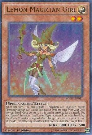 Lemon Magician Girl (MVP1-EN051) - The Dark Side of Dimensions Movie Pack Unlimited The Dark Side of Dimensions Movie Pack Yugioh Single  Squirtle Squad Card Shop.