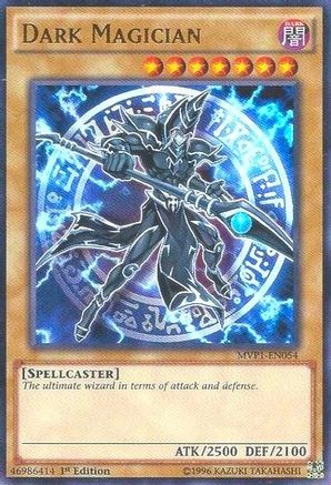 Dark Magician (MVP1-EN054) - The Dark Side of Dimensions Movie Pack 1st Edition The Dark Side of Dimensions Movie Pack Yugioh Single  Squirtle Squad Card Shop.
