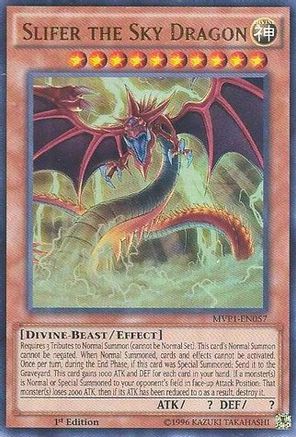 Slifer the Sky Dragon (MVP1-EN057) - The Dark Side of Dimensions Movie Pack 1st Edition The Dark Side of Dimensions Movie Pack Yugioh Single  Squirtle Squad Card Shop.
