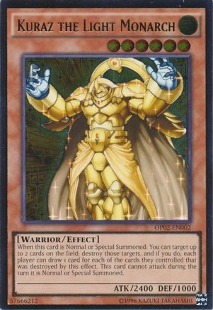 Kuraz the Light Monarch (UTR) (OP02-EN002) - OTS Tournament Pack 2 Unlimited OTS Tournament Pack 2 Yugioh Single  Squirtle Squad Card Shop.