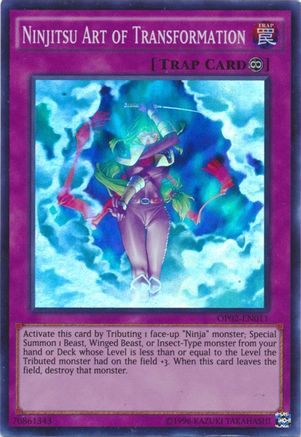 Ninjitsu Art of Transformation (OP02-EN011) - OTS Tournament Pack 2 Unlimited OTS Tournament Pack 2 Yugioh Single  Squirtle Squad Card Shop.