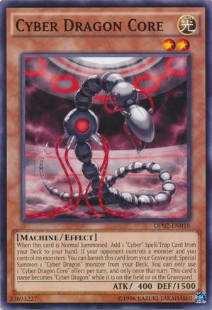 Cyber Dragon Core (OP02-EN018) - OTS Tournament Pack 2 Unlimited OTS Tournament Pack 2 Yugioh Single  Squirtle Squad Card Shop.