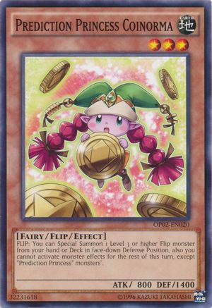 Prediction Princess Coinorma (OP02-EN020) - OTS Tournament Pack 2 Unlimited OTS Tournament Pack 2 Yugioh Single  Squirtle Squad Card Shop.