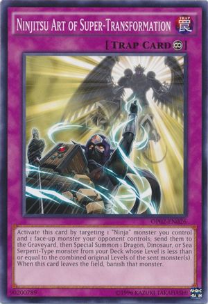Ninjitsu Art of Super-Transformation (OP02-EN026) - OTS Tournament Pack 2 Unlimited OTS Tournament Pack 2 Yugioh Single  Squirtle Squad Card Shop.