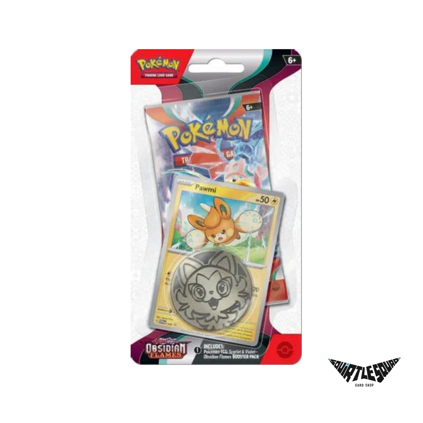 Pokemon - Scarlet and Violet - Obsidian Flames - Checklane Blister - Pawmi