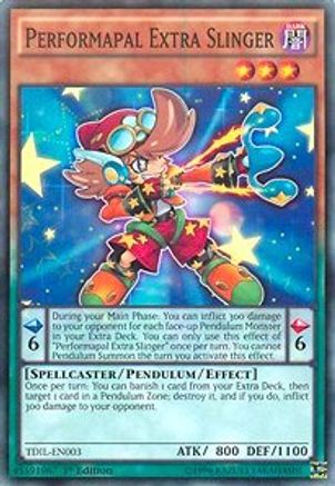 Performapal Extra Slinger (TDIL-EN003) - The Dark Illusion 1st Edition The Dark Illusion Yugioh Single  Squirtle Squad Card Shop.