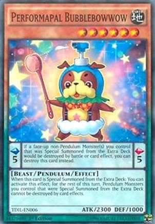 Performapal Bubblebowwow (TDIL-EN006) - The Dark Illusion 1st Edition The Dark Illusion Yugioh Single  Squirtle Squad Card Shop.