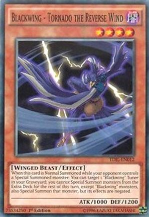 Blackwing - Tornado the Reverse Wind (TDIL-EN012) - The Dark Illusion Unlimited The Dark Illusion Yugioh Single  Squirtle Squad Card Shop.