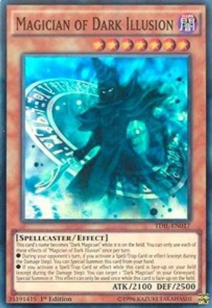Magician of Dark Illusion (TDIL-EN017) - The Dark Illusion Unlimited The Dark Illusion Yugioh Single  Squirtle Squad Card Shop.