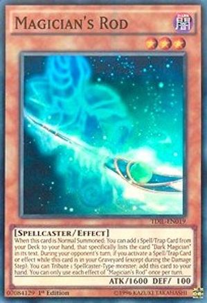 Magician's Rod (TDIL-EN019) - The Dark Illusion Unlimited The Dark Illusion Yugioh Single  Squirtle Squad Card Shop.