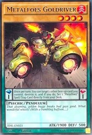Metalfoes Goldriver (TDIL-EN023) - The Dark Illusion Unlimited The Dark Illusion Yugioh Single  Squirtle Squad Card Shop.