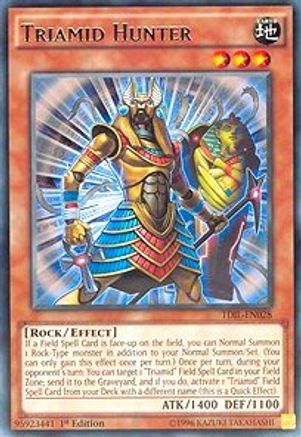 Triamid Hunter (TDIL-EN028) - The Dark Illusion 1st Edition The Dark Illusion Yugioh Single  Squirtle Squad Card Shop.