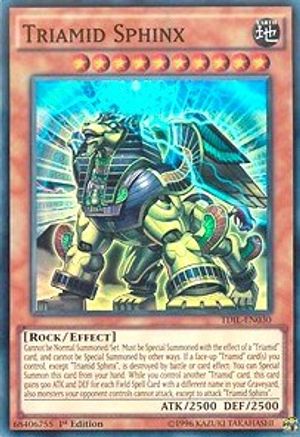 Triamid Sphinx (TDIL-EN030) - The Dark Illusion Unlimited The Dark Illusion Yugioh Single  Squirtle Squad Card Shop.