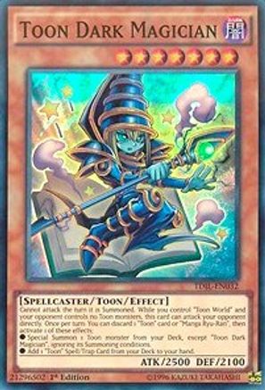 Toon Dark Magician (TDIL-EN032) - The Dark Illusion 1st Edition The Dark Illusion Yugioh Single  Squirtle Squad Card Shop.