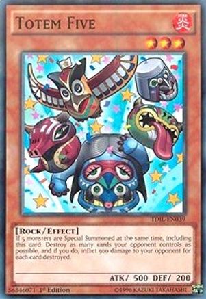 Totem Five (TDIL-EN039) - The Dark Illusion Unlimited The Dark Illusion Yugioh Single  Squirtle Squad Card Shop.