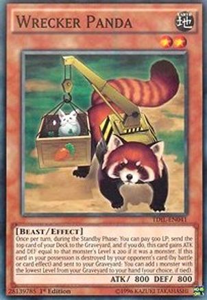 Wrecker Panda (TDIL-EN041) - The Dark Illusion 1st Edition The Dark Illusion Yugioh Single  Squirtle Squad Card Shop.