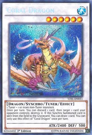 Coral Dragon (TDIL-EN051) - The Dark Illusion Unlimited The Dark Illusion Yugioh Single  Squirtle Squad Card Shop.